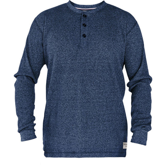 Stanfields Waffle Henley Long Sleeve