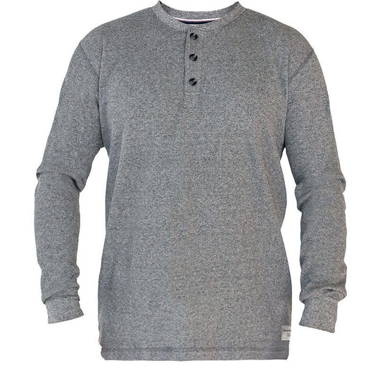 Stanfields Waffle Henley Long Sleeve