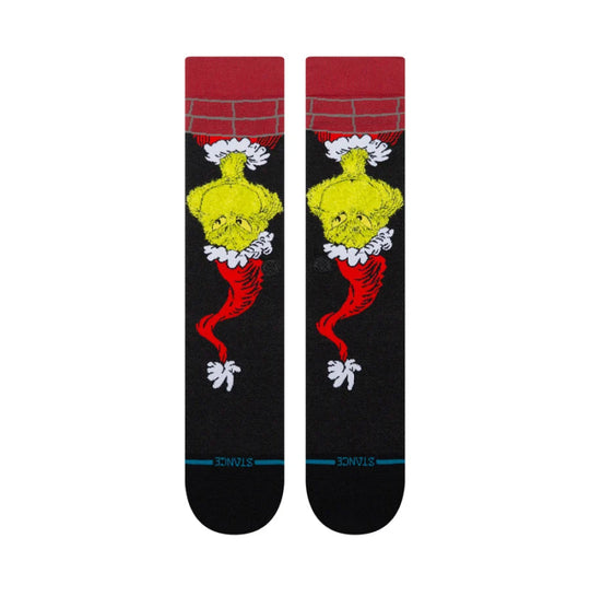 Stance The Grinch x Stance Down The Chimney Crew Socks