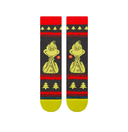 Stance The Grinch x Stance Grinch Sweater Crew Socks
