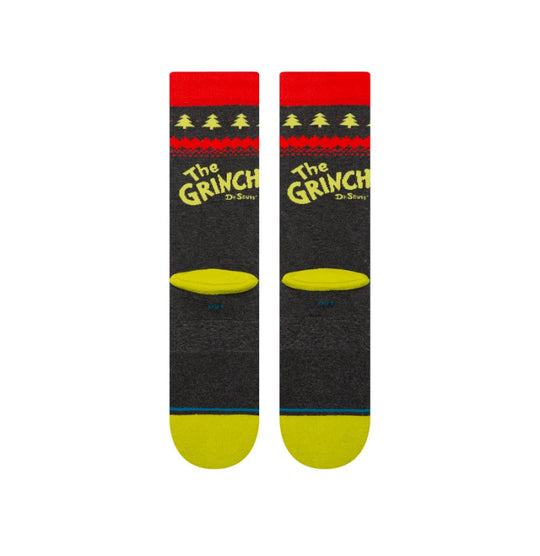 Stance The Grinch x Stance Grinch Sweater Crew Socks