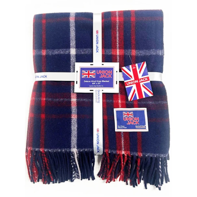 Patrick King Woollen Company - Union Jack Deluxe Wool Knee Blanket