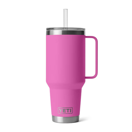 Tasse avec paille de 42 oz Yeti Rambler 