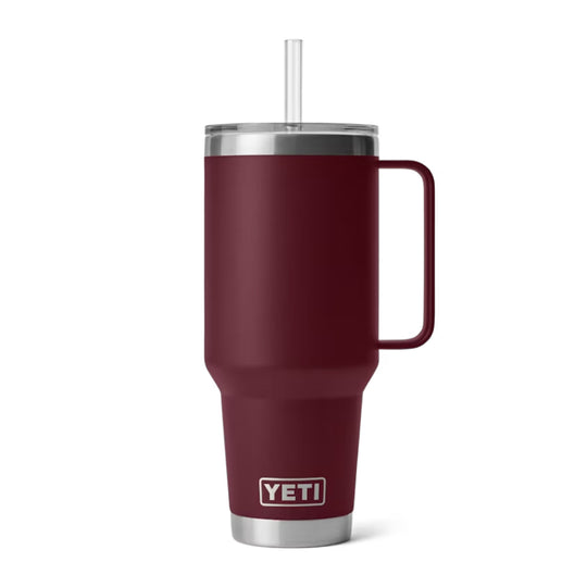 Tasse avec paille de 42 oz Yeti Rambler 