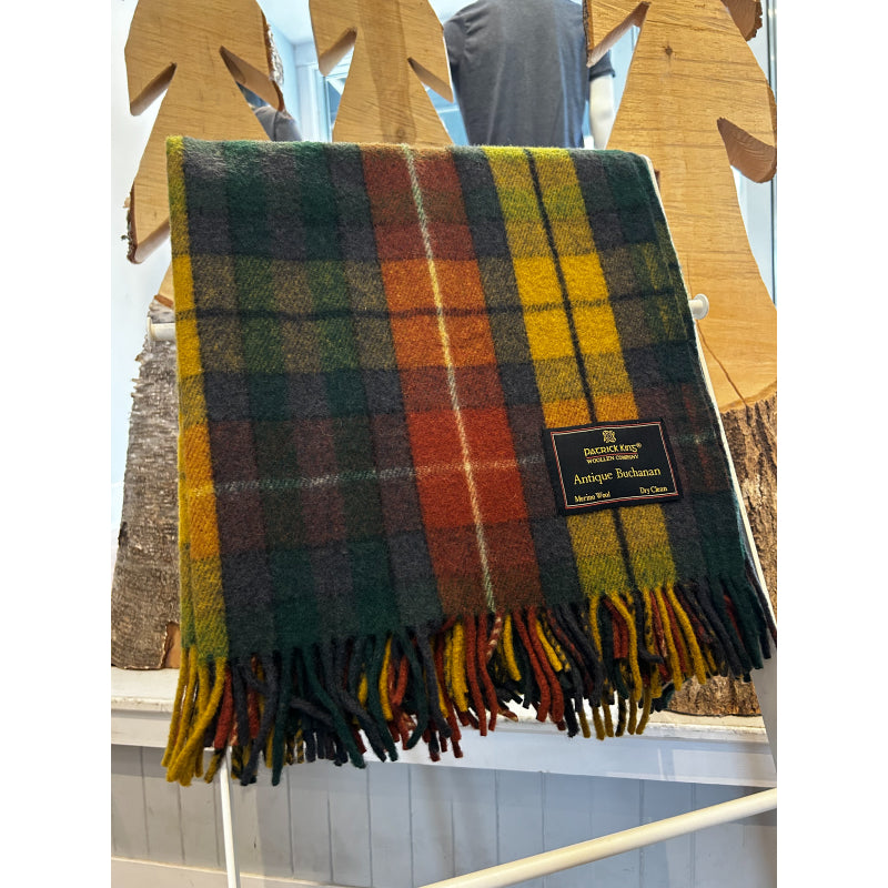 Patrick King Woollen Company - Merino Wool Tartan Blankets