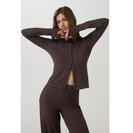 Vuori Long Sleeve Pose Twin Cardigan