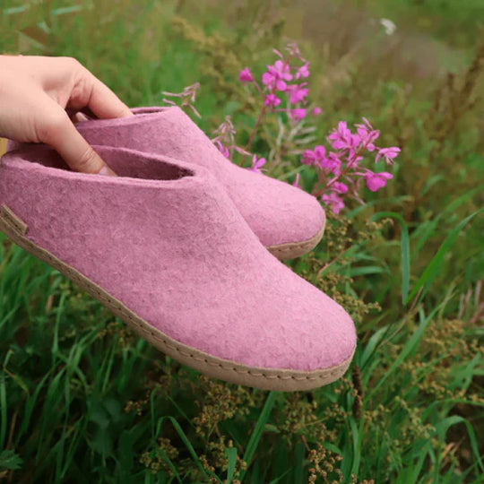 Glerups Slip-On - Leather - Flower