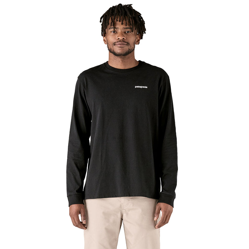 Patagonia Men's Long-Sleeved P-6 Logo Responsibili-Tee