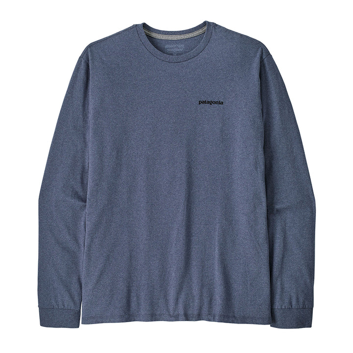Patagonia Men's Long-Sleeved P-6 Logo Responsibili-Tee