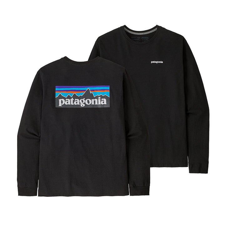 Patagonia Men's Long-Sleeved P-6 Logo Responsibili-Tee