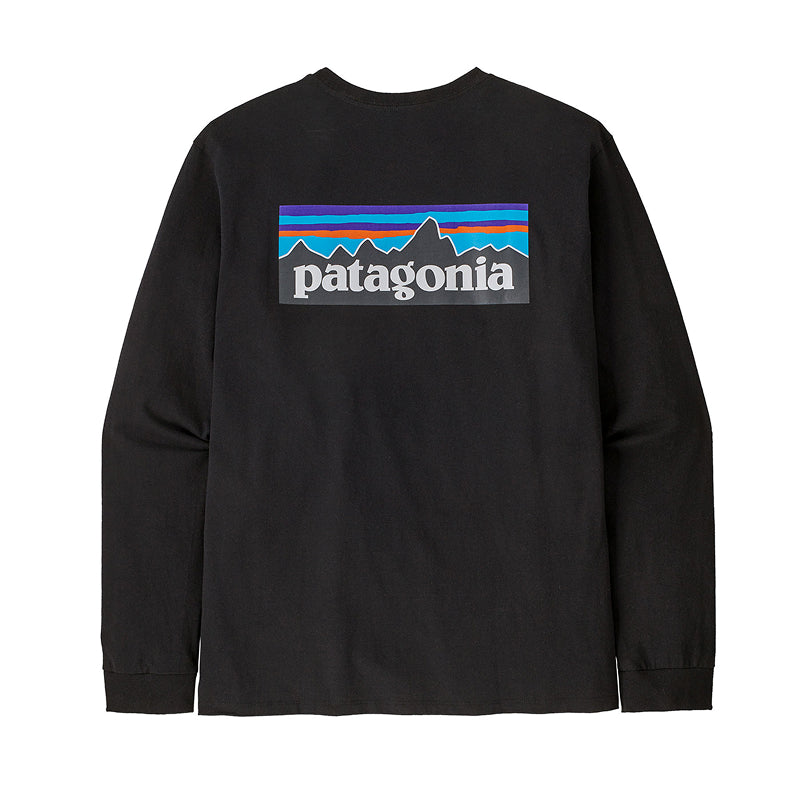 Patagonia Men's Long-Sleeved P-6 Logo Responsibili-Tee