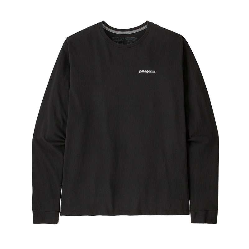 Patagonia Men's Long-Sleeved P-6 Logo Responsibili-Tee