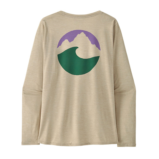 T-shirt graphique à manches longues Patagonia Capilene® Cool Daily pour femme