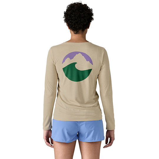 T-shirt graphique à manches longues Patagonia Capilene® Cool Daily pour femme