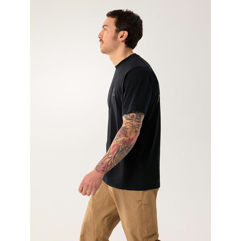 Arc'teryx Kragg SL Cotton Bird Word Short Sleeve - Men's