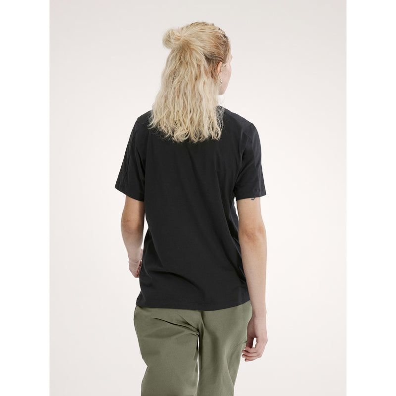 Arc'teryx Kragg SL Cotton Emblem Crew SS - Femme