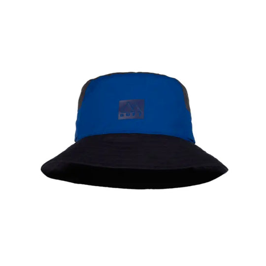 buff sun bucket hat blue
