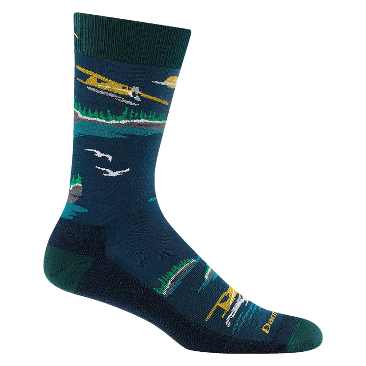 Darn Tough Men's Float Boat Crew Lightweight Lifestyle Socks