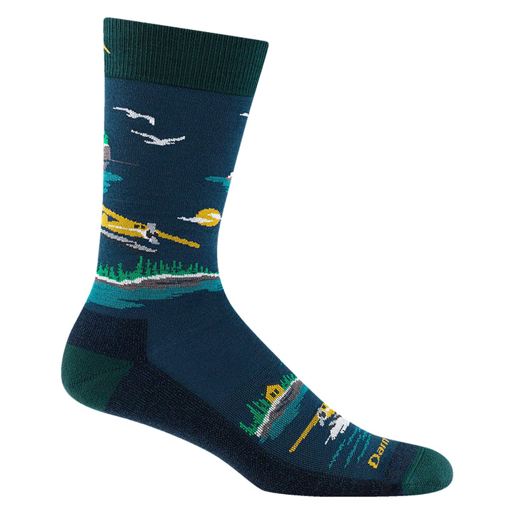 Darn Tough Men's Float Boat Crew Lightweight Lifestyle Socks