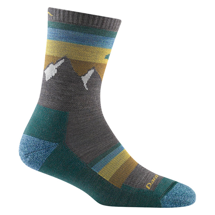 Darn Tough Women's Sunset Ledge Micro Crew Lightweight Hiking Socks