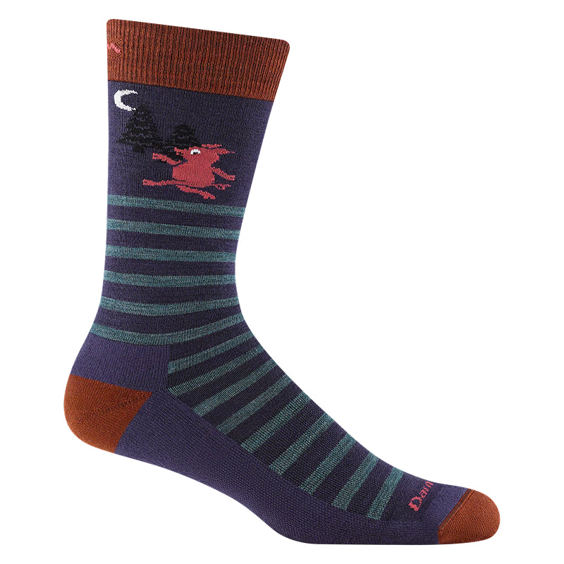 Darn Tough Men's Wild Life Crew Lightweight Lifestyle Socks