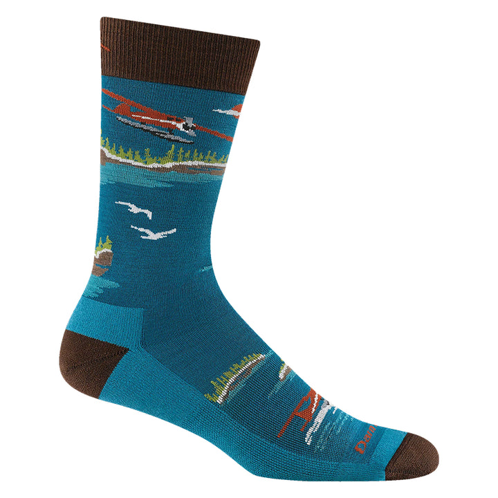 Darn Tough Men's Float Boat Crew Lightweight Lifestyle Socks