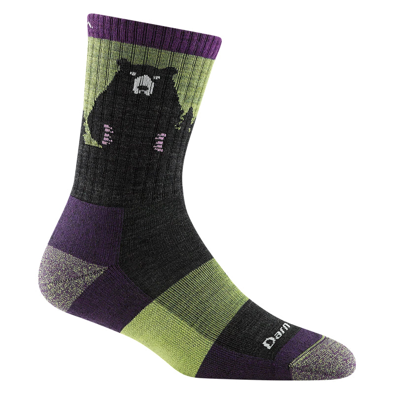 Darn Tough Women's Bear Town Micro Crew Light Cushion Sock
