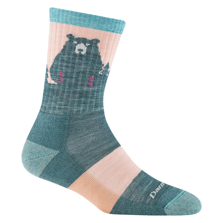 Darn Tough Women's Bear Town Micro Crew Light Cushion Sock