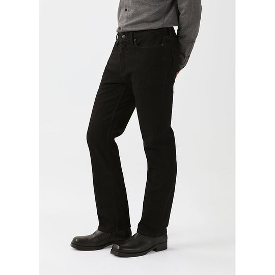 DUER Tech Fleece Denim Straight - Black