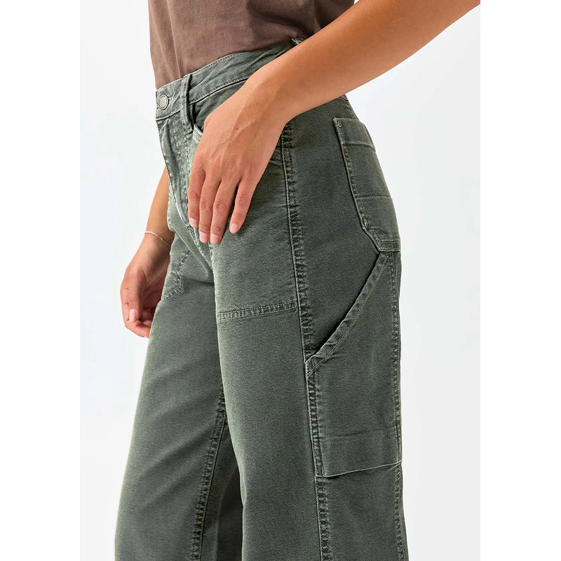 DUER Stretch Canvas Utility Pant - Thyme
