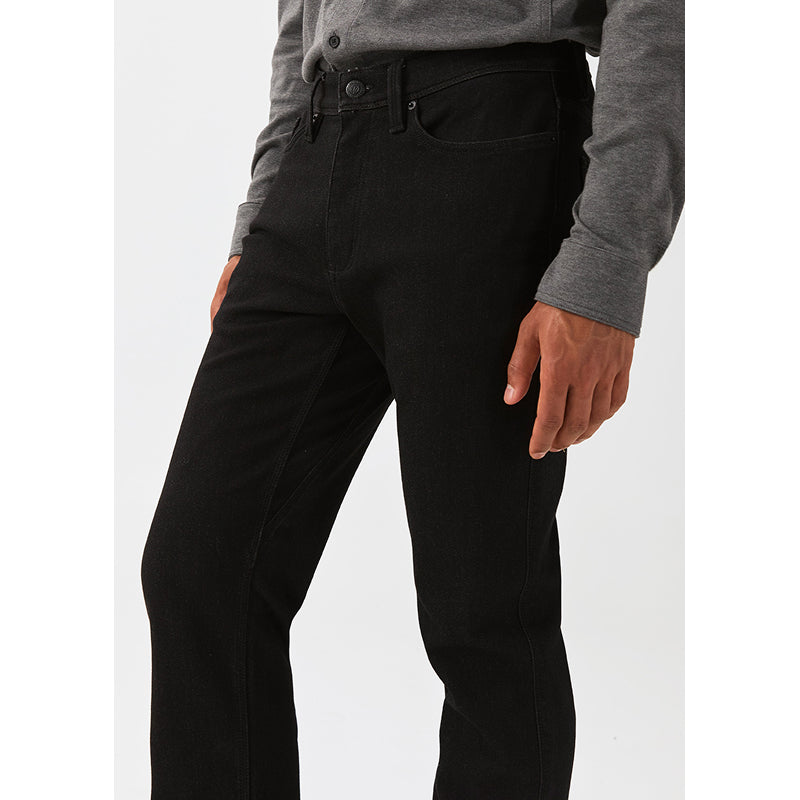DUER Tech Fleece Denim Straight - Black