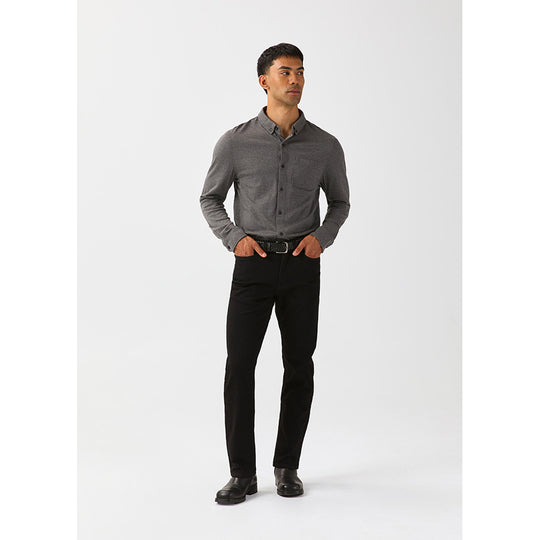 DUER Tech Fleece Denim Straight - Black