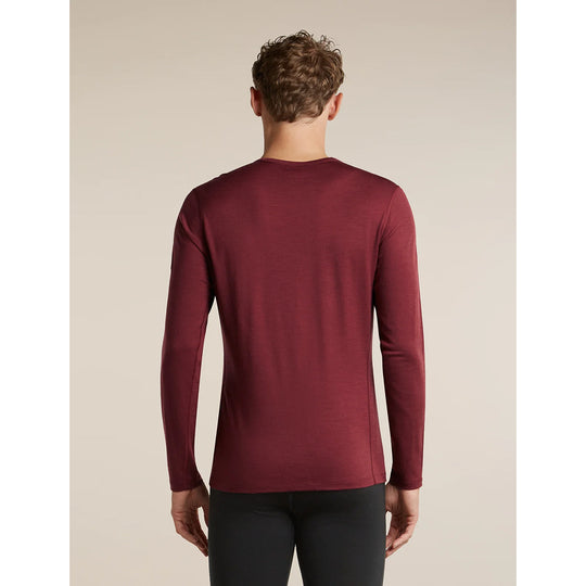 Haut thermique à manches longues Icebreaker Merino 200 Oasis Crew Homme