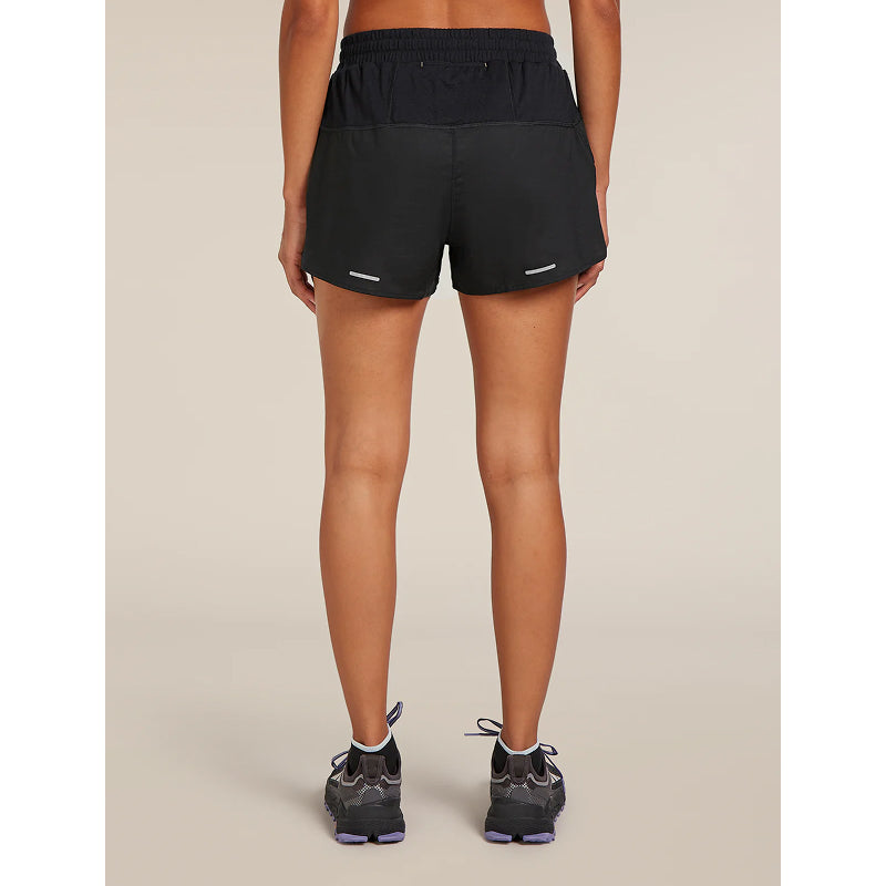 Ice Breaker Women Merino Blend 125 ZoneKnit Speed 3" Shorts