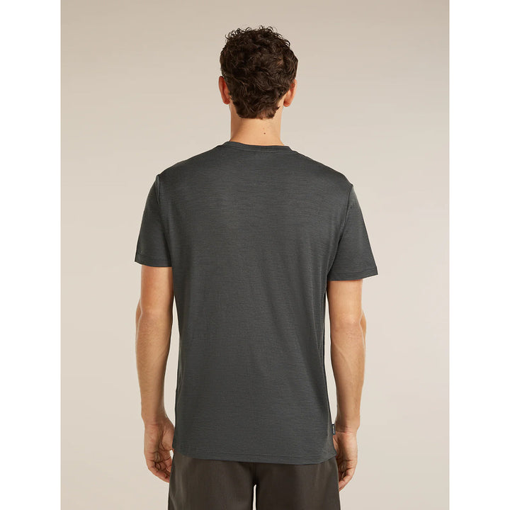 Ice Breaker Men Merino 150 Tech Lite Short Sleeve Tee Bear Catch