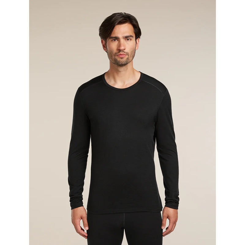 Haut thermique à manches longues Icebreaker Merino 200 Oasis Crew Homme