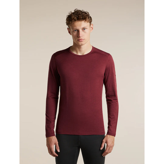 Haut thermique à manches longues Icebreaker Merino 200 Oasis Crew Homme