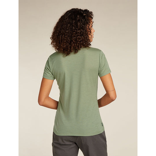 T-shirt Icebreaker Femme Merino 150 Tech Lite SS Van Camp