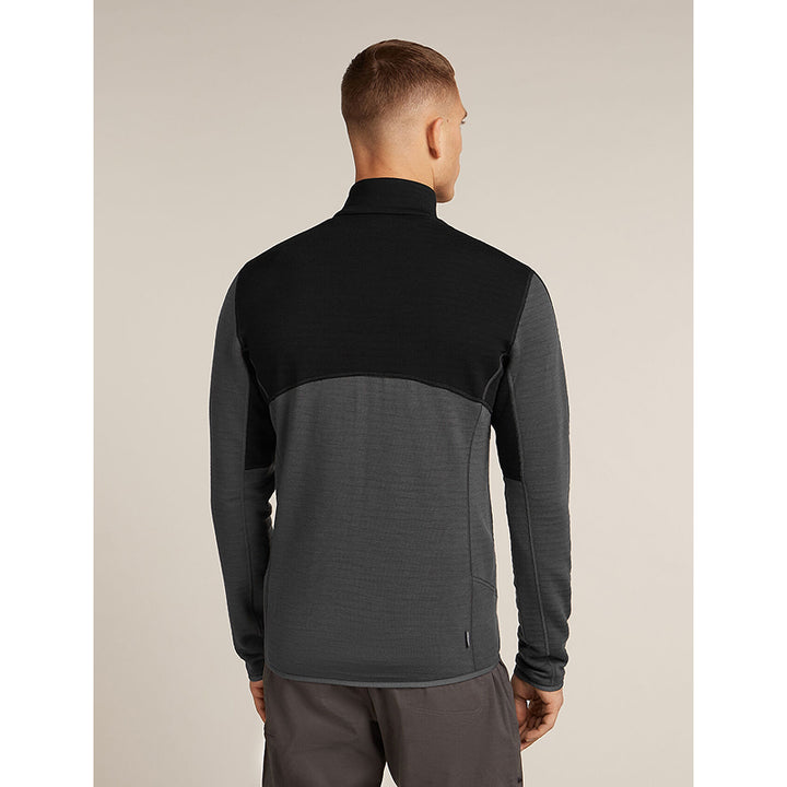 Icebreaker Men's Merino 400 RealFleece™ Descender Long Sleeve Zip Jacket