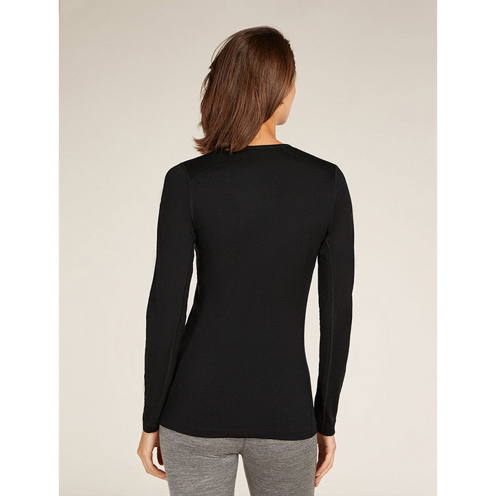 Icebreaker Women's Merino 200 Oasis Long Sleeve Crew Thermal Top