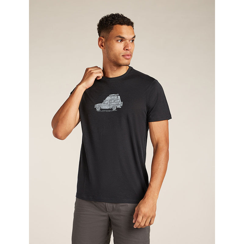 Icebreaker Men Merino 150 Tech Lite SS Tee Cosy Camper