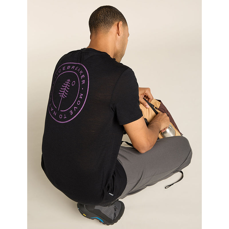 Icebreaker Men Merino 150 Tech Lite SS Tee Hike Naturally