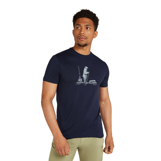 T-shirt à manches longues Icebreaker Merino 150 Tech Lite pour homme
