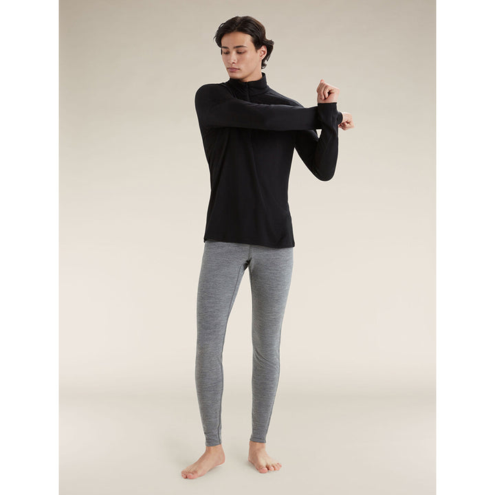 Icebreaker Men's Merino 200 Oasis Long Sleeve Half Zip Thermal Top