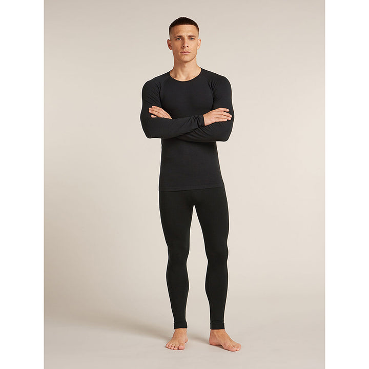 Icebreaker Men's Merino Blend 260 ZoneKnit™ Seamless Long Sleeve Crew Thermal Top