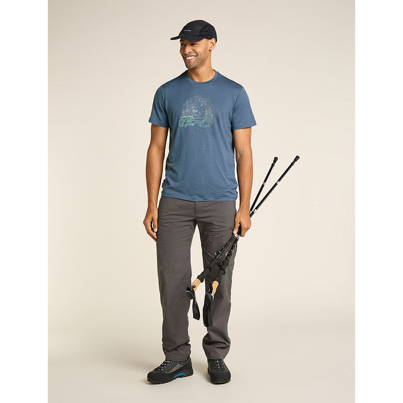Icebreaker Men Merino 150 Tech Lite SS Tee Van Camp