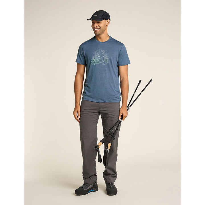 Icebreaker Men Merino 150 Tech Lite SS Tee Van Camp