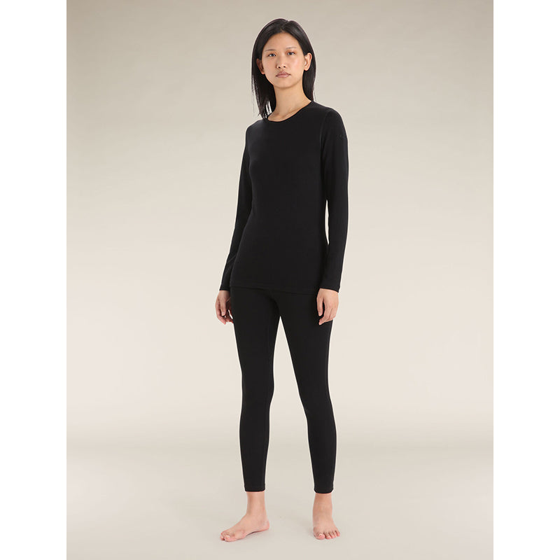 Ice Breaker 260 Tech Crewe à manches longues pour femmes