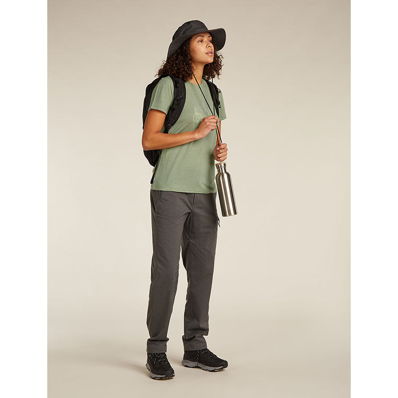 Icebreaker Women Merino 150 Tech Lite SS Tee Van Camp