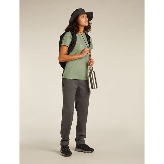 T-shirt Icebreaker Femme Merino 150 Tech Lite SS Van Camp